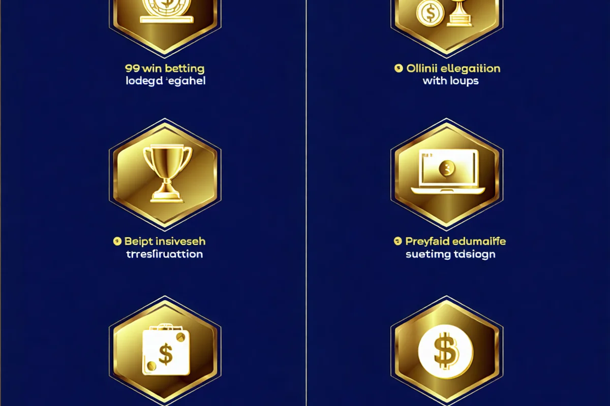 Hình ảnh minh họa các lợi ích và ưu điểm khi chơi tại nền tảng cá cược 99win