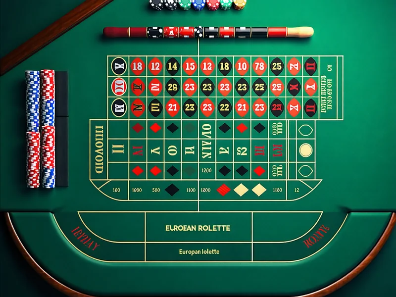 Sơ đồ bàn cược Roulette minh họa các loại cược trong và ngoài tại 99win.