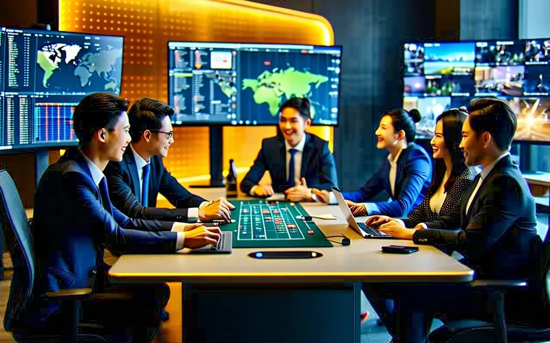 Hình ảnh về sự ra đời và phát triển ban đầu của 99win, thể hiện niềm đam mê và tinh thần khởi nghiệp