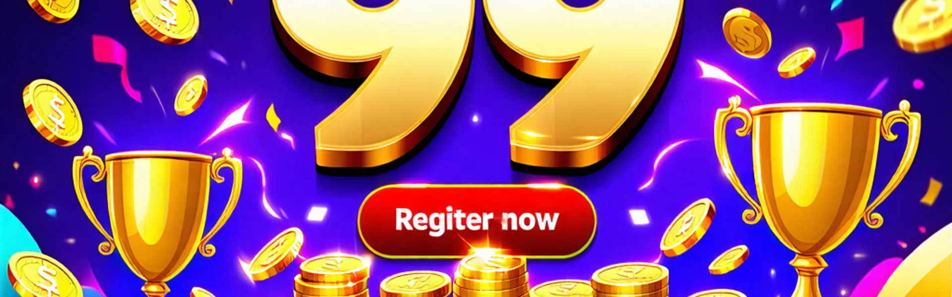 Hình ảnh kêu gọi hành động tham gia 99win với các biểu tượng tiền thưởng và niềm vui
