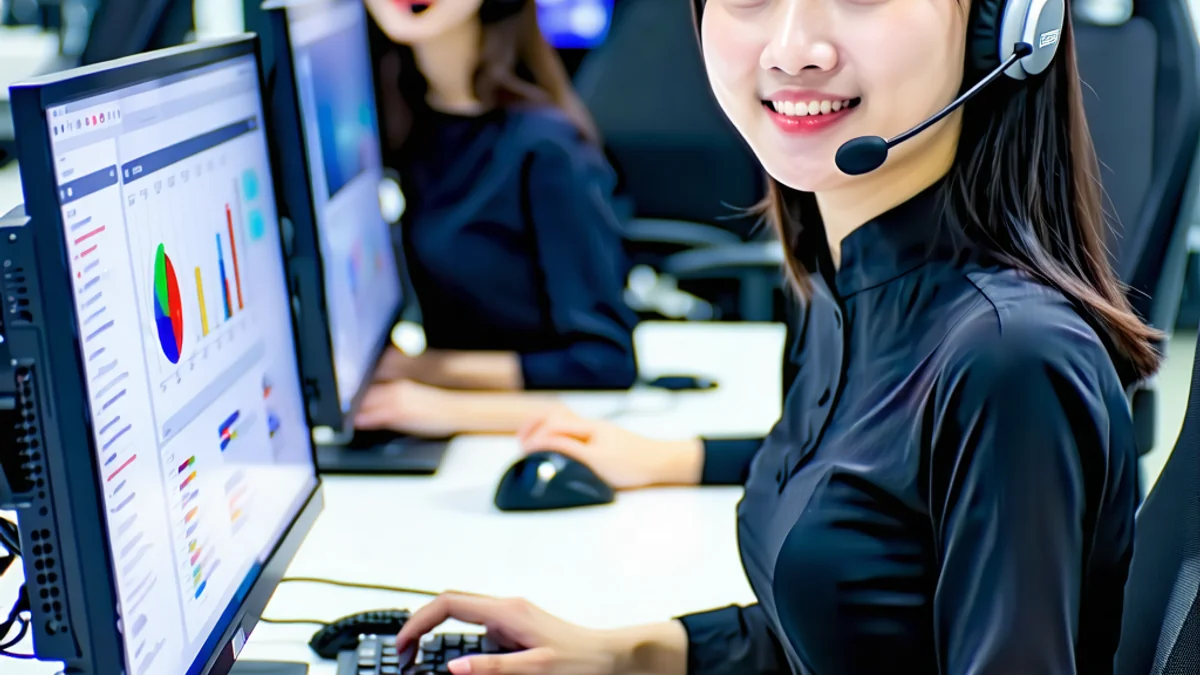 Đội ngũ hỗ trợ khách hàng 99win đang làm việc trong một môi trường chuyên nghiệp, sẵn sàng phục vụ khách hàng.