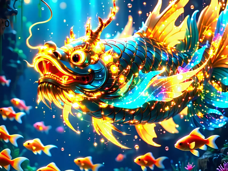 Hình ảnh một cảnh bắn cá sôi động trong game 99win với các loài cá và vũ khí