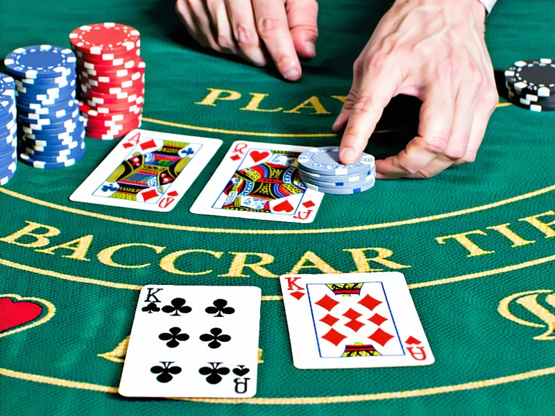 Bàn Baccarat sang trọng tại 99win