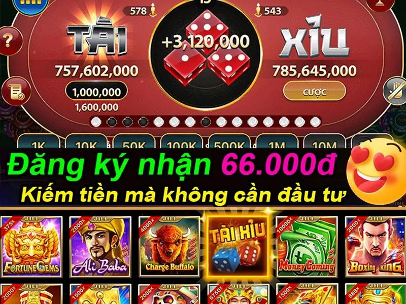 Đa dạng trò chơi cá cược tại 99win