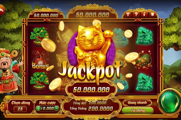 Hình ảnh các biểu tượng Slot Game đầy màu sắc và vòng quay may mắn tại 99win