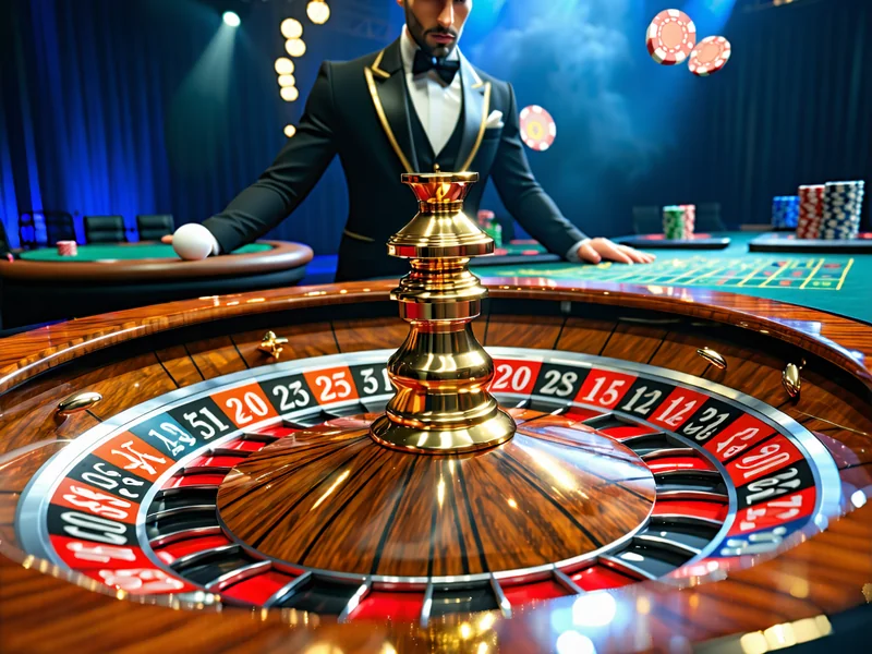 Bàn Roulette trực tuyến tại 99win với bánh xe quay và dealer