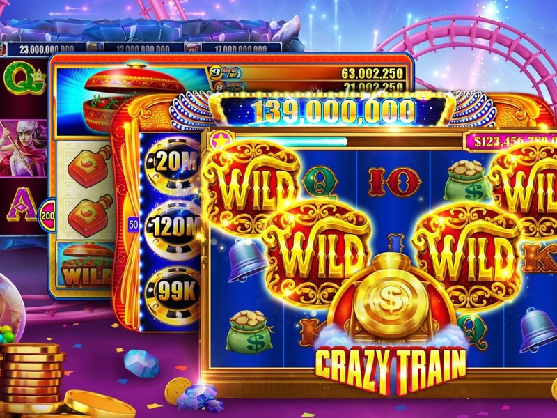 Biểu tượng Wild West Gold với cao bồi và túi vàng