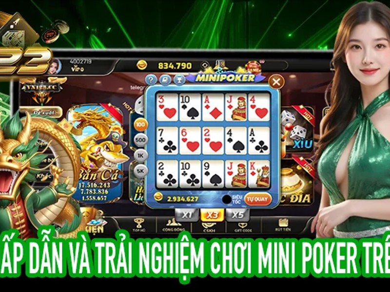 Người chơi đang chơi Poker trực tuyến tại 99win