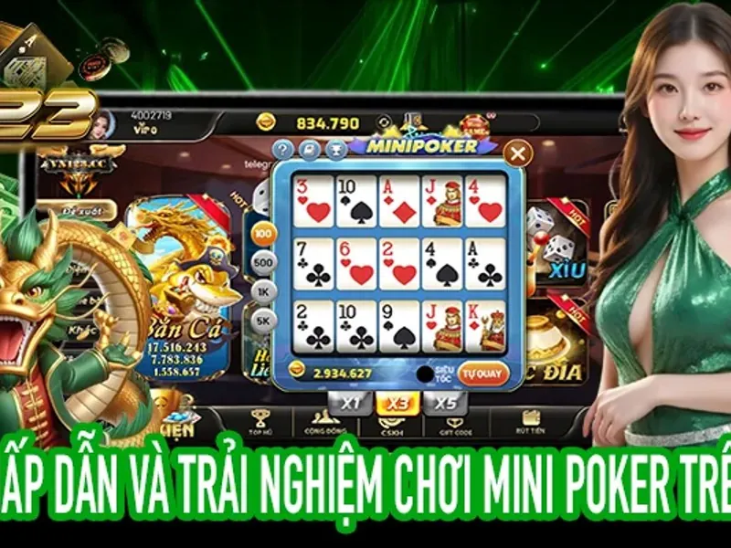 Người chơi đang chơi Poker trực tuyến tại 99win