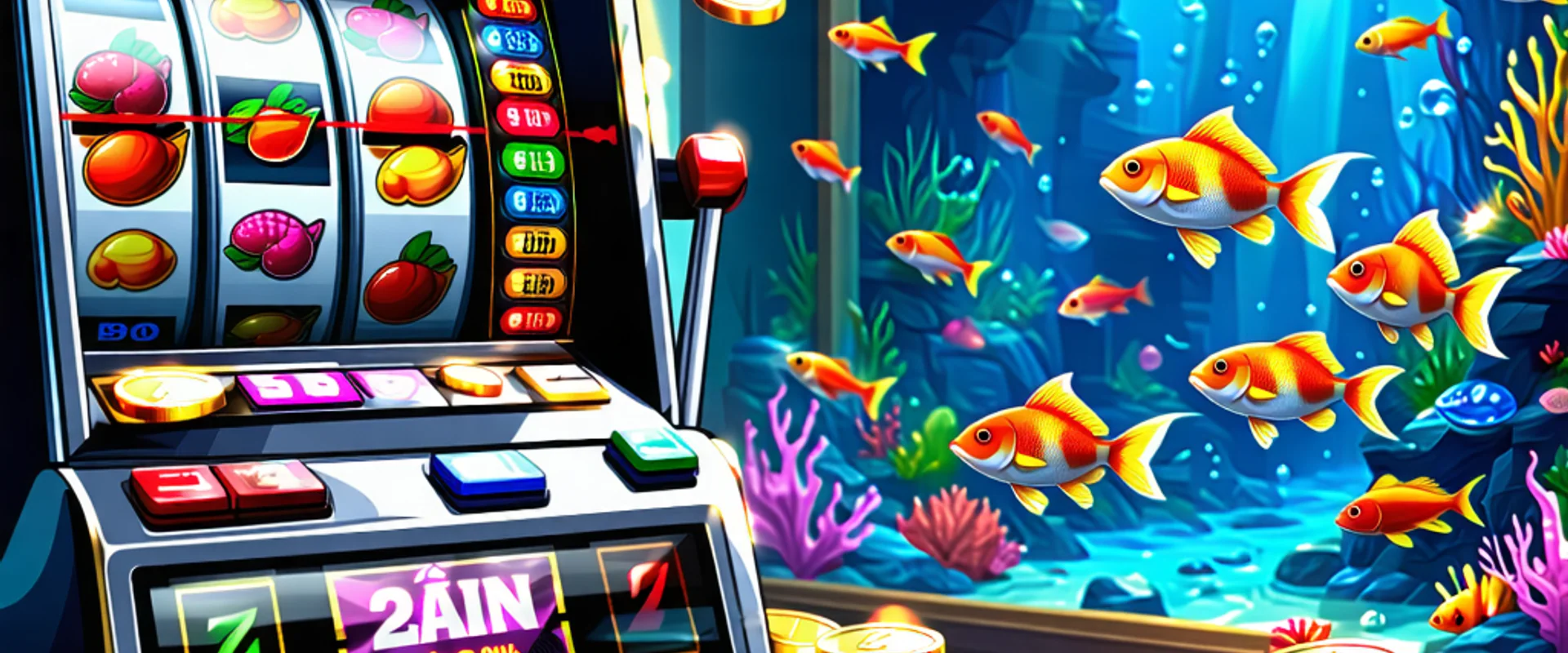 Hình ảnh banner chính giới thiệu trò chơi điện tử 99win với các biểu tượng game đa dạng