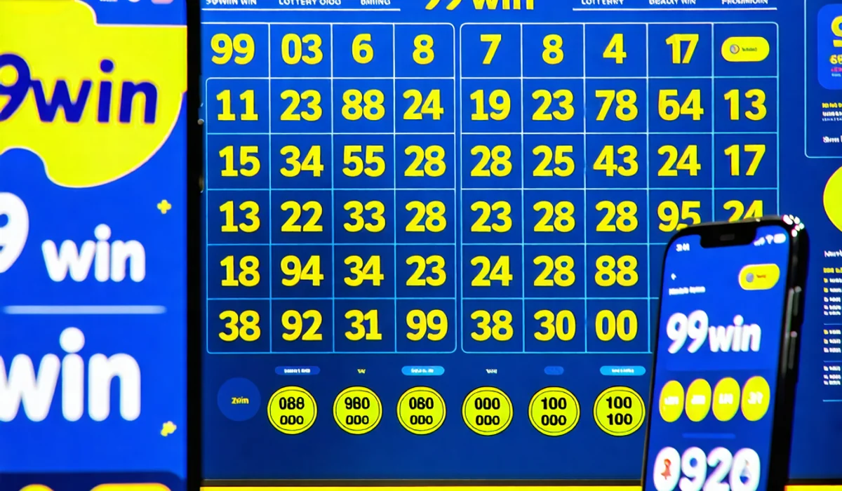 Bảng kết quả xổ số minh họa trên nền tảng 99win