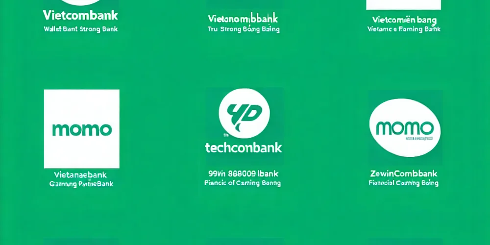 Logo của các đối tác thanh toán lớn của 99win