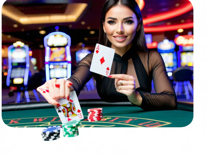 Dealer đang công bố kết quả ván bài trực tiếp, hệ thống 99win tự động thanh toán tiền thắng cược