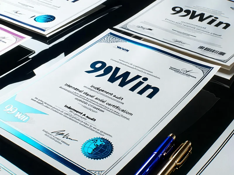 Chứng nhận kiểm định độc lập cho 99win