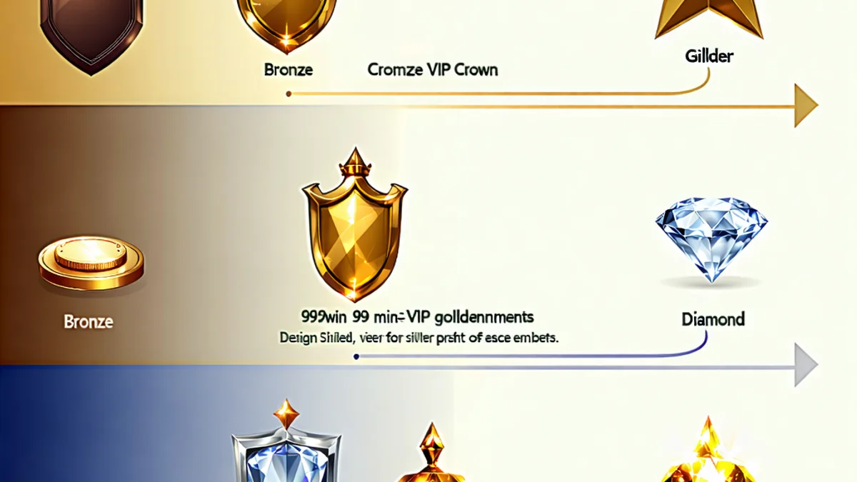 Hình ảnh hành trình thăng cấp VIP tại 99win